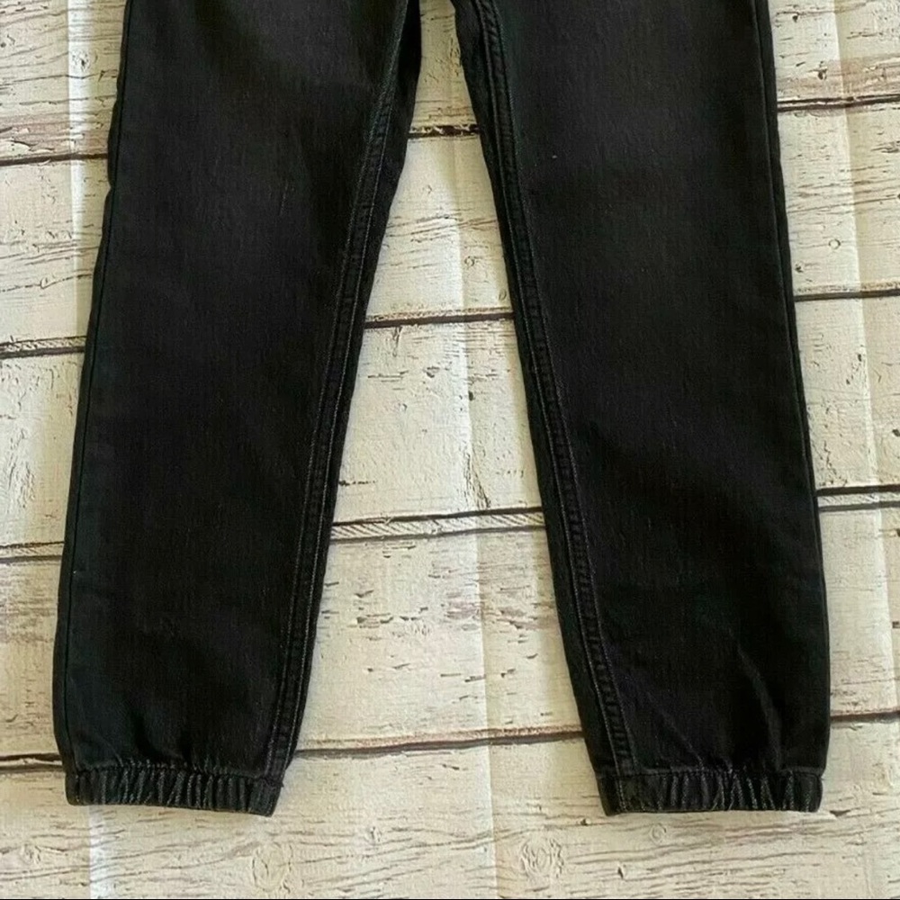 New Gap regular stretch black boys joggers  sz M